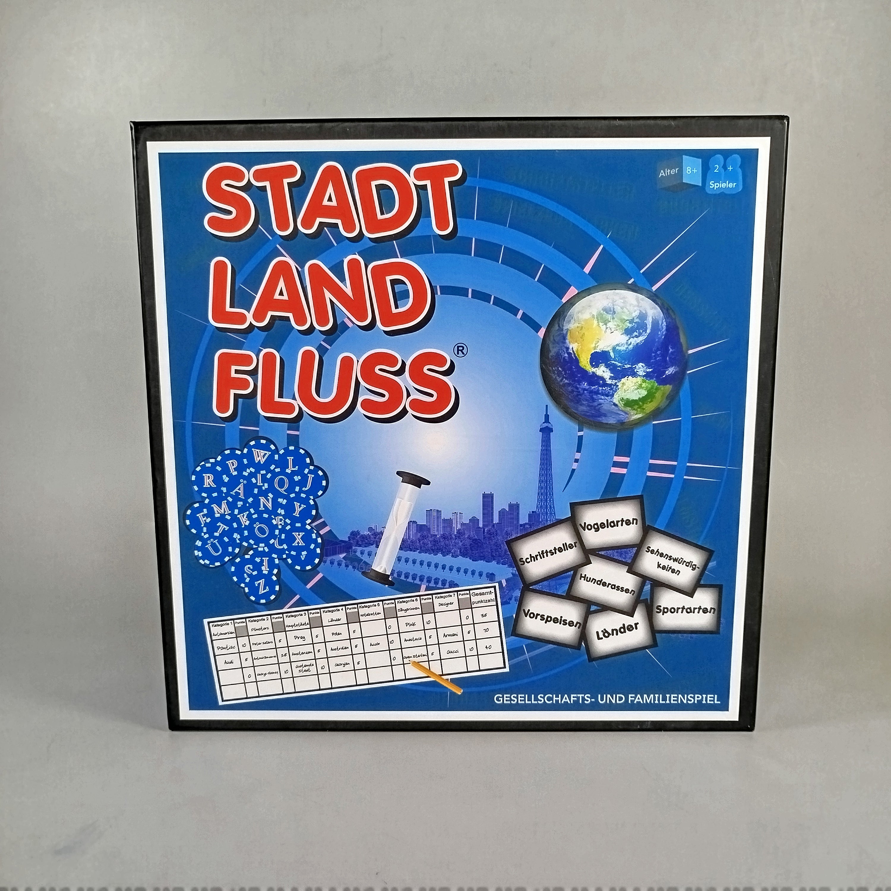 Stadt Land Fluss Gesellschafts- und Familienspiel